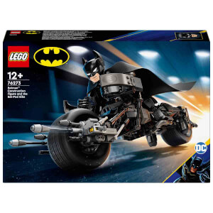 LEGO DC Batman: Batman Yapım Figürü ve Bat-Pod Motosiklet 76273 - 12 Yaş ve Üzeri Süper Kahraman Sevenler için Kara Şövalye Süper Kahraman Model Yapım Seti (713 Parça)