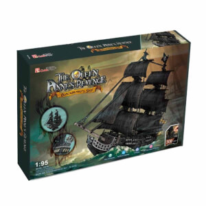 308 Parça 3D Puzzle: The Queen Anne’s Revenge