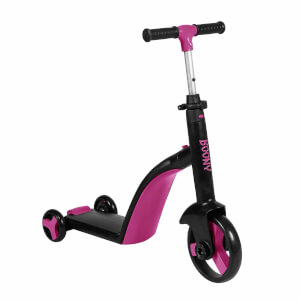 3 Tekerlekli 3in1 Pembe Scooter