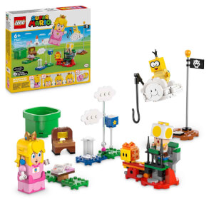 LEGO Super Mario İnteraktif LEGO Peach ile Maceralar 71441 - 6 Yaş ve Üzeri Çocuklar için Koleksiyonluk Yaratıcı Oyuncak Yapım Seti (208 Parça)