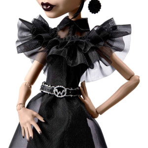 Monster High Wednesday Balo Elbiseli Bebek HXJ03