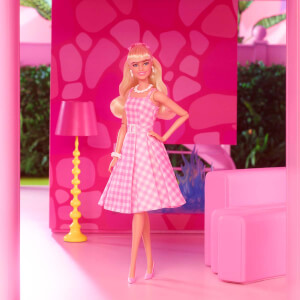 Barbie Movie - Barbie Pembe Elbiseli Bebek HPJ96