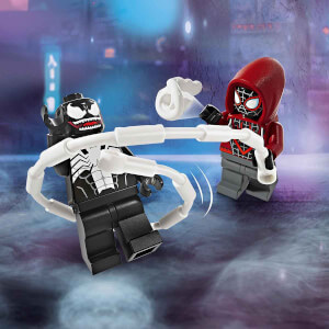 LEGO® Marvel Venom Robot Zırhı Miles Morales'e Karşı 76276 - 6 Yaş ve Üzeri Süper Kahraman Yedi Çocuklar için İnşa Edilebilir Yaratıcı Oyuncak Yapım Seti (134 parça)