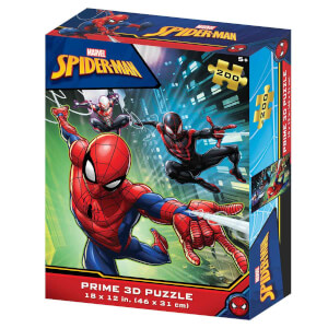 200 Parça 3D Puzzle: Spiderman