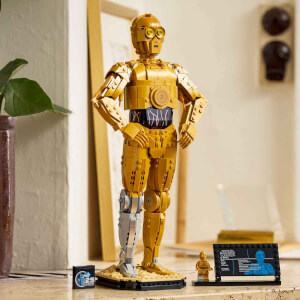 LEGO Star Wars C-3PO 75398 - Yetişkinler için İnşa Edilebilen Koleksiyonluk ve Nostaljik Droid Figürü Yapım Seti (1138 Parça)