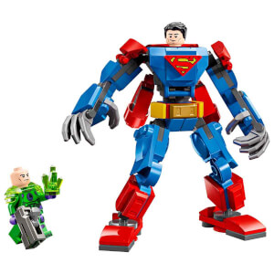 LEGO DC Superman Robotu, Lex Luthor’a Karşı 76302 - 6 Yaş ve Üzeri Süper Kahraman Sevenler için Yaratıcı Oyuncak Yapım Seti (120 Parça)