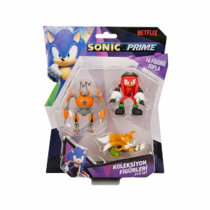 Sonic Prime 3'lü Figür Seti