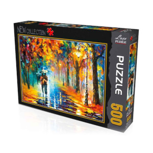 500 Parça Puzzle : Sonbaharda Aşk