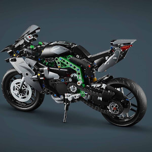 LEGO Technic Kawasaki Ninja H2R Motosiklet 42170 - 10 Yaş ve Üzeri Çocuklar için Koleksiyonluk Yaratıcı Oyuncak Model Yapım Seti (643 Parça)