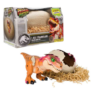 Sesli ve Işıklı Jurassic World Primal Hatch İnteraktif T-Rex Figür