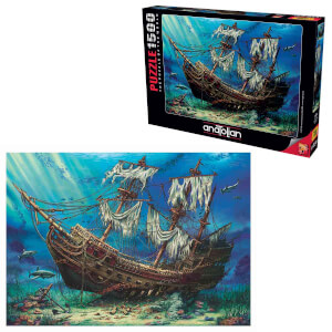 1500 Parça Puzzle : Batık Gemi