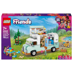 LEGO Friends Arkadaşlık Karavan Macerası 42663 - 7 Yaş ve Üzeri Çocuklar için Mini Bebek İçeren Yaratıcı Oyuncak Yapım Seti (778 Parça)