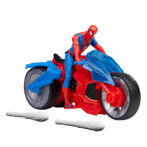 Spiderman Web Blast Cycle Figür ve Araç Seti F6899