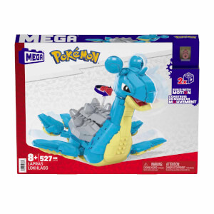 MEGA Pokemon Lapras Aksiyon Figürlü Yapı Oyuncak Seti 527 Parça HKT26