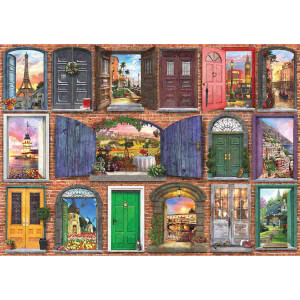 1000 Parça Puzzle: Avrupa’nın Kapıları