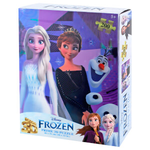Prime 3D 200 Parça 3D Puzzle: Disney Frozen