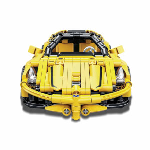 BLX Racing Sarı Yarış Arabası C0902DS