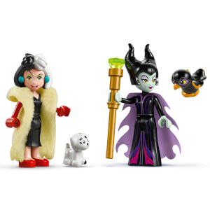 LEGO Disney Kötüleri Malefiz'in ve Cruella De Vil'in Elbiseleri 43262 - 9 Yaş ve Üzeri Çocuklar için Yaratıcı Oyuncak Yapım Seti (524 Parça)