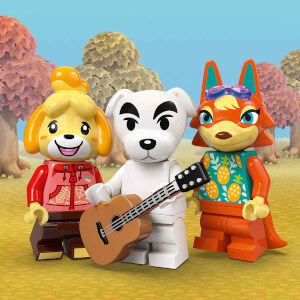 LEGO Animal Crossing K.K. Meydan Konseri 77052 - 7 Yaş ve Üzeri Çocuklar İçin Kafe ve Araç İçeren Oyuncak Yapım Seti (550 Parça)