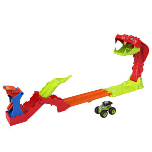 Hot Wheels Monster Trucks Snake Bite Güç Darbesi Oyun Seti JJN44