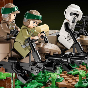 LEGO Star Wars Endor Hız Motoru Takibi Dioraması 75353 - Yetişkinler için Yapım Parçalarıyla İnşa Edilen Koleksiyonluk Yaratıcı Sergileme Modeli Yapım Seti (608 Parça)