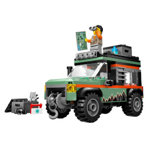 LEGO City 4x4 Arazi Dağ Arabası 60447 - 6 Yaş ve Üzeri Çocuklar için Yaratıcı Oyuncak Yapım Seti (221 Parça)