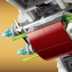 LEGO Star Wars: Klon Savaşları Ahsoka’nın Jedi Interceptor’ı 75401 - 8 Yaş ve Üzeri Çocuklar için Yaratıcı Oyuncak Yapım Seti (290 Parça)