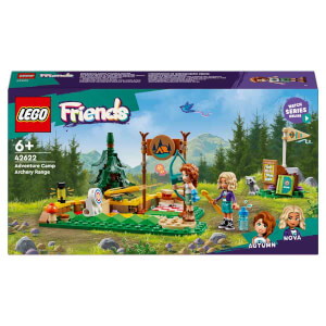 LEGO Friends Macera Kampı Okçuluk Alanı 42622 - 6 Yaş ve Üzeri Çocuklar için Autumn ve Nova Minifigürü İçeren Yaratıcı Oyuncak Yapım Seti (157 Parça)