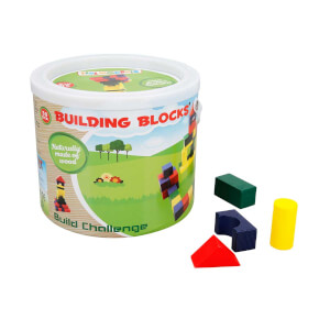 Woody Ahşap Bloklar Kule 50 Parça 