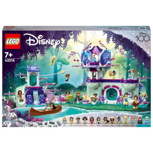 LEGO® ǀ Disney Büyülü Ağaç Ev 43215 - 7 Yaş ve Üzeri Çocuklar için Maceralara İlham Veren, Elsa, Anna ve diğer 11 Disney Karakterini İçeren Koleksiyonluk Yaratıcı Oyuncak Yapım Seti (1016 Parça)