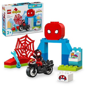 LEGO DUPLO Marvel Spin’in Motosiklet Macerası 10424 -2 Yaş ve Üzeri Çocuklar İçin Örümcek Adam Figürü İçeren Eğitici Oyuncak Yapım Seti (24 Parça)