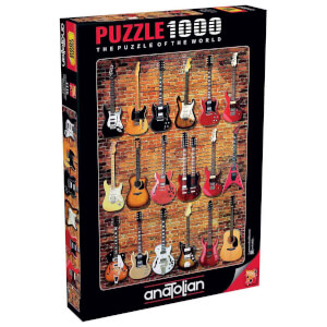 1000 Parça Puzzle: Gitar Koleksiyonu