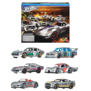 1:64 Hot Wheels Silver Serisi Zamac Temalı 6’lı Araba Seti JLB26
