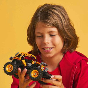 LEGO Technic Monster Jam DIGatron Çek-Bırak 42199 - 7 Yaş ve Üzeri Canavar Kamyon Seven Çocuklar için Yaratıcı Oyuncak Yapım Seti (218 Parça)