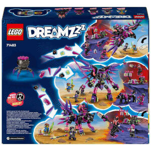 LEGO DREAMZzz Never Cadısı’nın Kabus Yaratıkları 71483 – 9 Yaş ve Üzeri Çocuklar için Yaratıcı Oyuncak Yapım Seti (457 Parça)