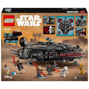 LEGO Star Wars Karanlık Falcon 75389 – 10 Yaş ve Üzeri Star Wars Sevenler için İnşa Edilebilen Oyuncak Araç Yapım Seti (1579 Parça)