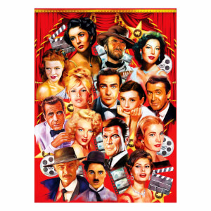 1000 Parça Puzzle: Hollywood Stars