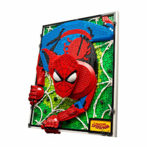 LEGO Art İnanılmaz Örümcek Adam 31209 - Örümcek Adam Hayranları için Nostaljik bir Süper Kahraman Tablosu İçeren Koleksiyonluk ve Sergilenebilir Yaratıcı Oyuncak Model Yapım Seti (2099 Parça)