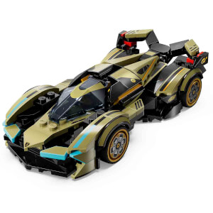 LEGO Speed Champions Lamborghini Lambo V12 Vision GT Süper Araba 76923 – 10 Yaş ve Üzeri Araç Tutkunları İçin Yaratıcı Oyuncak Yapım Seti (230 Parça)