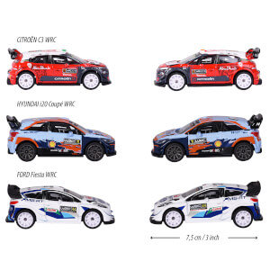 1:64 Majorette WRC Edition Die Cast Model Araba