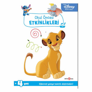 Disney Eğitsel Simba El Becerisi Etkinlikleri Yazıya Hazırlık