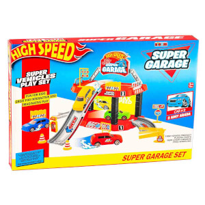High Speed 4 Araçlı Süper Garaj Seti