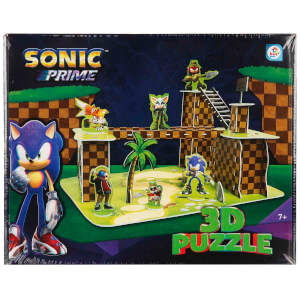 60 Parça 3D Puzzle: Sonic Prime