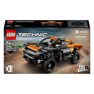 LEGO® Technic NEOM McLaren Extreme E Yarış Arabası 42166 - 7 Yaş ve Üzeri Yarış Arabası Yedi Çocuk için Koleksiyonluk Yaratıcı Oyuncak Model Yapım Seti (252 Parça)