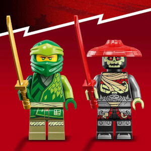 LEGO NINJAGO Lloyd’un Ninja Sokak Motosikleti 71788 - 4 Yaş ve Üzeri Çocuklar için Motosiklet İçeren Başlangıç Düzeyinde Yaratıcı Oyuncak Yapım Seti (64 Parça)