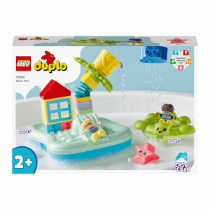 LEGO DUPLO Kasabası Su Parkı 10989 - 2 Yaş ve Üzeri Küçük Çocuklar için Eğitici ve Yaratıcı Oyuncak Yapım Seti (19 Parça)