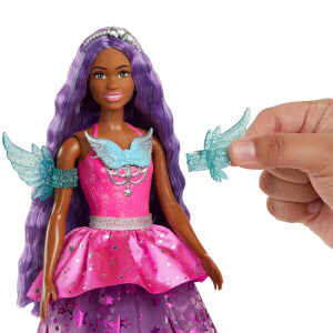 Barbie Sihirli Dokunuş Peri Masalı Elbiseli Bebekler HLC31