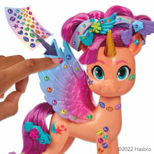 My Little Pony Kurdele Saç Tasarımlı Sunny Starscout F3873