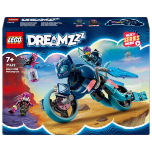 LEGO DREAMZzz Zoey’nin Kedi Motosikleti 71479 – 7 Yaş ve Üzeri Çocuklar için 2 Minifigür İçeren Oyuncak Motosiklet Yapım Seti (226 Parça)