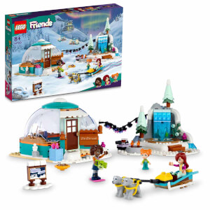 LEGO Friends İglu Tatili Macerası 41760 - 8 Yaş ve Üzeri Çocuklar için 3 Mini Oyuncak Bebek ve Oyuncak Köpek İçeren Yaratıcı Oyuncak Yapım Seti (491 Parça)